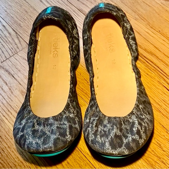 Black Leopard Limited Edition Tieks Size 12 New in Box - Picture 10 of 13
